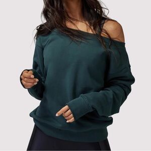 NWT Spiritual Gangster Sherpa Vida Off Shoulder Sweater